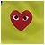 Comme Des Garcons Sneakers alte Comme des Garçons Play x Converse Chuck 70 in tela verde - vista 10
