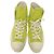 Comme Des Garcons Sneakers alte Comme des Garçons Play x Converse Chuck 70 in tela verde - vista 5
