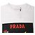 Camiseta de algodón con estampado gráfico Prada Blanco - vista 11