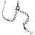 Saint Laurent Schlangenkette aus Silbermetall - Ansicht 6