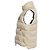 Moncler Button-Down Gilet in Ivory Polyamide  White Cream - view 2