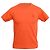T-shirt Acne Studios con patch logo in cotone arancione