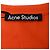 T-shirt Acne Studios con patch logo in cotone arancione - vista 4