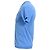T-shirt Acne Studios con patch logo in cotone blu - vista 2