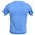 T-shirt Acne Studios con patch logo in cotone blu - vista 3