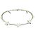 Collana Chanel Géode Comet in diamanti e oro bianco Argento