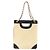 Tote Chanel Chocolate Bar Shopping Quilted Patent Large Beige