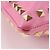 Clutch Valentino Rockstuds Rosa - vista 4