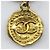 Collana con ciondolo a moneta Chanel COCO Mark - vista 7