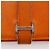 Hermès Bearn Classic Long Wallet aus Epsom-Leder in Orange - Ansicht 18