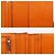 Hermès Bearn Classic Long Wallet aus Epsom-Leder in Orange - Ansicht 9