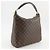 Borsa a Spalla Louis Vuitton Portobello PM Marrone - vista 3