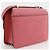 Borsa a tracolla Valextra Noro in pelle piccola Rosa - vista 3