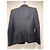 Balmain Black Wool Blend Structured Blazer - view 2