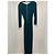 Balmain Besticktes Viscose Maxi-Kleid Khaki - Ansicht 7