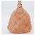 Chanel Cloudy Bundle Hobo in agnello trapuntato Arancione - vista 3