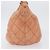 Chanel Cloudy Bundle Hobo in agnello trapuntato Arancione - vista 4
