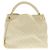 Borsa a Spalla Louis Vuitton Monogram Empreinte Artsy MM Bianco