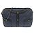 Borsa a tracolla Chanel Girl Line 91386 Nero Blu navy