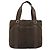 Bulgari Borsa BVLGARI Logo Mania Tela Marrone Argento Auth BA12368 - vista 2
