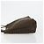Bulgari Borsa BVLGARI Logo Mania Tela Marrone Argento Auth BA12368 - vista 4
