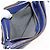 Céline Borsa a tracolla CELINE Trio in pelle blu oro Aut 177022 D'oro - vista 21