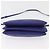 Céline Borsa a tracolla CELINE Trio in pelle blu oro Aut 177022 D'oro - vista 5