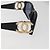 Occhiali da sole CHANEL in plastica Nero CC Auth BA12482 - vista 6