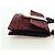 FENDI Zucca Canvas Baguette Slim Schultertasche Rot Gold Authentisch 177965A Golden - Ansicht 4