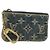 LOUIS VUITTON Pochette Cles Monogram Denim Blu M95343 LV Auth 178632A