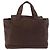 Borsa PRADA in pelle marrone oro Auth bs34862 D'oro - vista 2