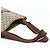 BORSA GUCCI GG Supreme Web Sherry Line PVC Beige Rosso Verde 89 02 003 Auth bs34909 - vista 7