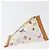 LOUIS VUITTON Monogram Multicolor Berlango Purse White M58028 LV Auth 179065V Branco - vista 4