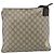 Borsa a tracolla GUCCI GG Supreme PVC Beige Argento 141626 Auth bs34913 - vista 3