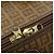 FENDI Zucchino Canvas Trunk PVC Beige Oro Autentico ti3888A D'oro - vista 9