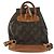 Zaino LOUIS VUITTON Monogram Montsouris PM M51137 LV Auth 177423A Monogramma - vista 2