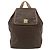 Céline Zaino CELINE Macadam Canvas PVC Pelle Marrone Oro Auth fm5320 D'oro - vista 13