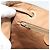 Céline Zaino CELINE Macadam Canvas PVC Pelle Marrone Oro Auth fm5320 D'oro - vista 21