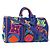 LOUIS VUITTON Monogram Flower Keepall Bandouliere 50 Blue M21895 Auth 167265SM Monogramma