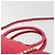 Borsa Tote VALENTINO in pelle 2way Rosso Oro Auth BA12401 D'oro - vista 15