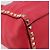 Borsa Tote VALENTINO in pelle 2way Rosso Oro Auth BA12401 D'oro - vista 18