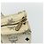 Bolsa Tote MCM Vicetos Logogram PVC Branco Ouro Auth 178496 Dourado - vista 14