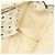 Bolsa Tote MCM Vicetos Logogram PVC Branco Ouro Auth 178496 Dourado - vista 18