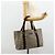 Borsa Tote GUCCI GG Supreme in PVC Beige Argento 141624 Auth 178059 - vista 21