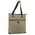 Borsa Tote GUCCI GG Supreme Web Sherry Line PVC Beige Red Green Auth 178111 Rosso Verde