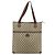 Borsa Tote GUCCI GG Supreme Web Sherry Line PVC Beige Red Green Auth 178111 Rosso Verde - vista 2