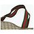 Borsa Tote GUCCI GG Supreme Web Sherry Line PVC Beige Red Green Auth 178111 Rosso Verde - vista 8