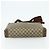 Borsa Tote GUCCI GG Supreme Web Sherry Line PVC Beige Red Green Auth 178111 Rosso Verde - vista 9