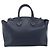 Borsa BALLY in pelle 2way Navy Silver Auth 178127 Argento Blu navy - vista 2