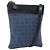 Bulgari Borsa a Spalla BVLGARI Logo Mania Denim Blue Silver Auth bs35006 Argento